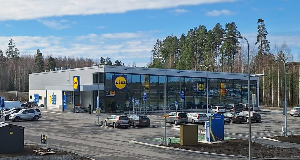 Akaa: Lidl teleurakka